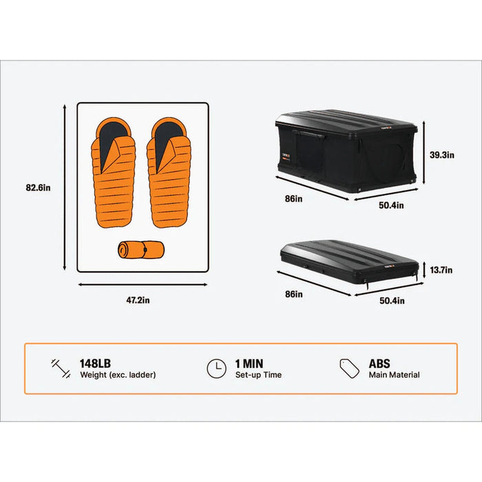 TentBox Classic 2.0 Rooftop Tent