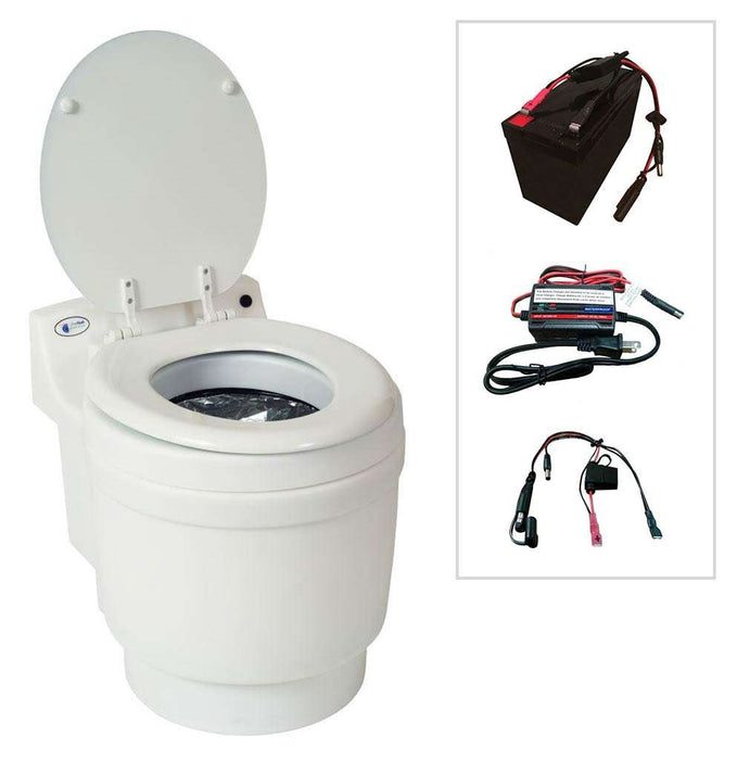 Dry Flush Laveo Portable Toilet (Battery & Charger)