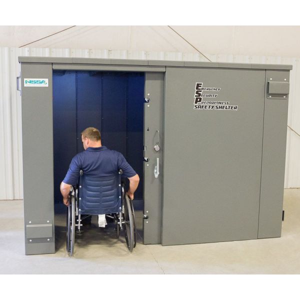 Swisher 20-Person Safety Shelter, Wheelchair Accessible