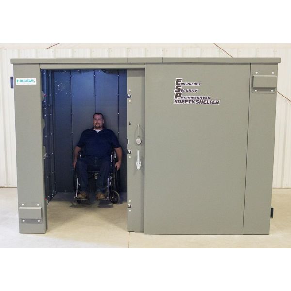 Swisher 20-Person Safety Shelter, Wheelchair Accessible